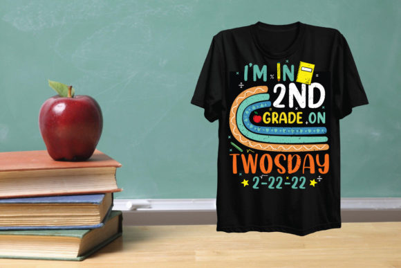 Download I'm in 2nd Grade on Twosday T-Shirt - Premium Bundle