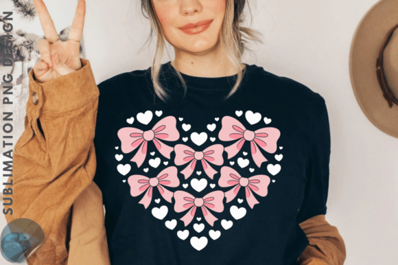 Download Coquette Valentine Heart PNG Design - Premium Resources